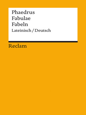 cover image of Fabulae / Fabeln